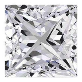 Princess Cut Shaped Rings