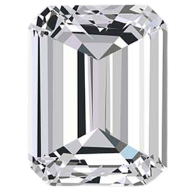 Emerald Cut Shaped Rings