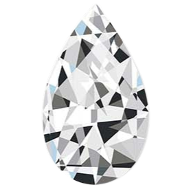 Pear Cut Shaped Rings