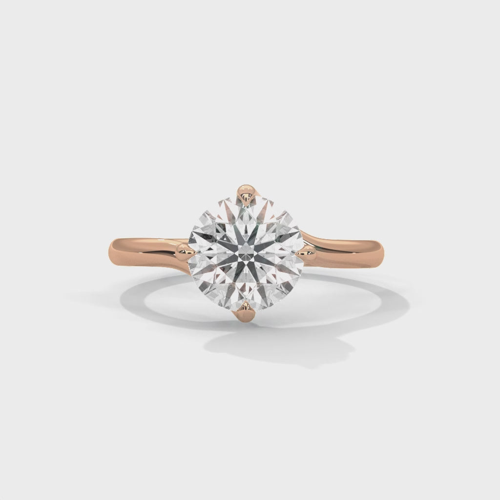 Round Brilliant Solitaire Engagement Ring